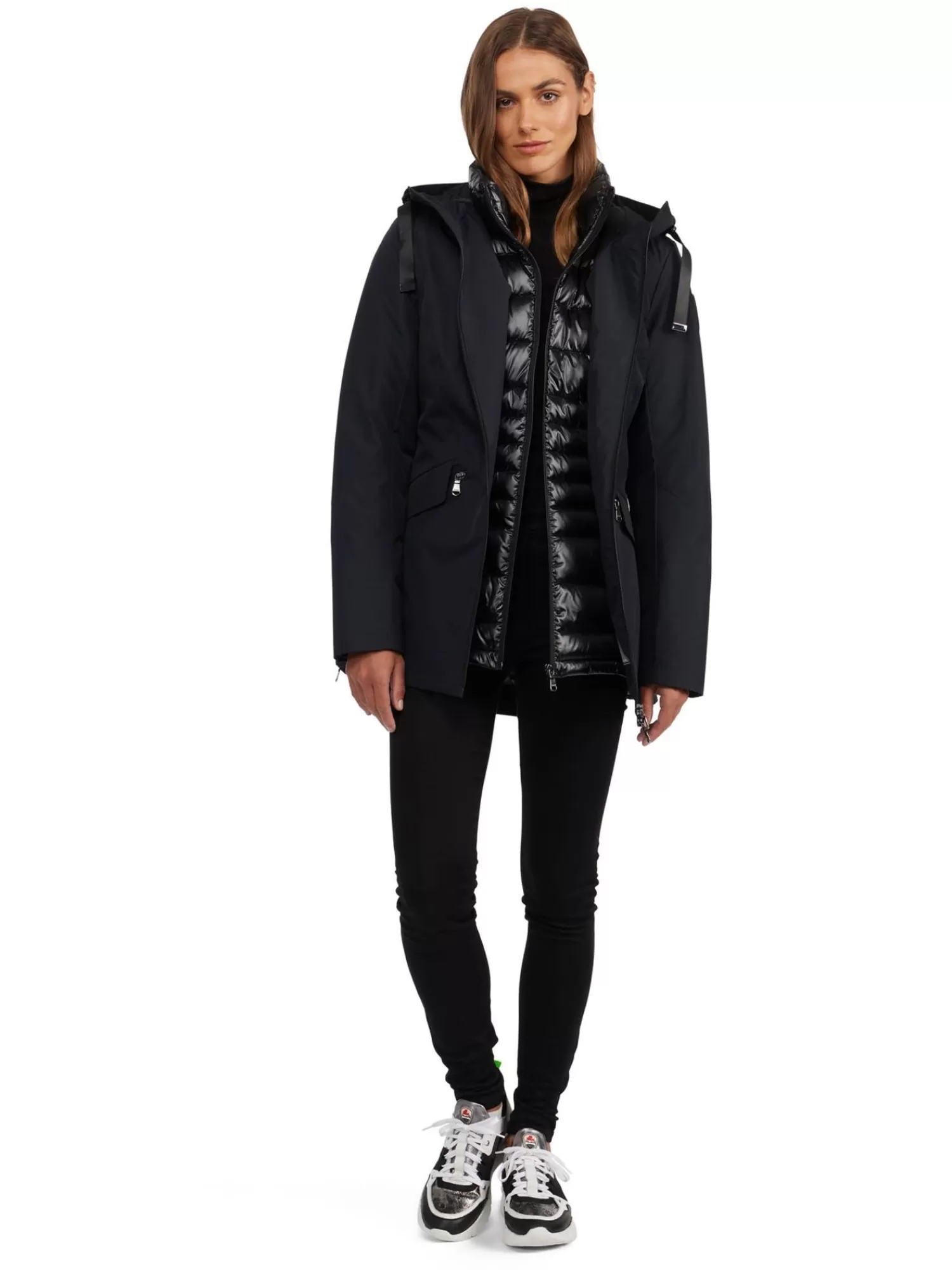 Pajar Matelassés<Elara 3-En-1 Compressible Pour Femmes Noir