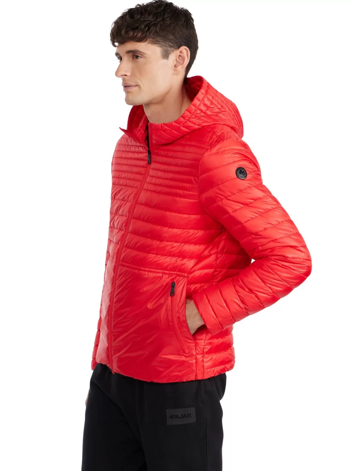 Pajar Matelassés<Eriksson Matelasse Leger Compressible Pour Hommes Rouge Courant
