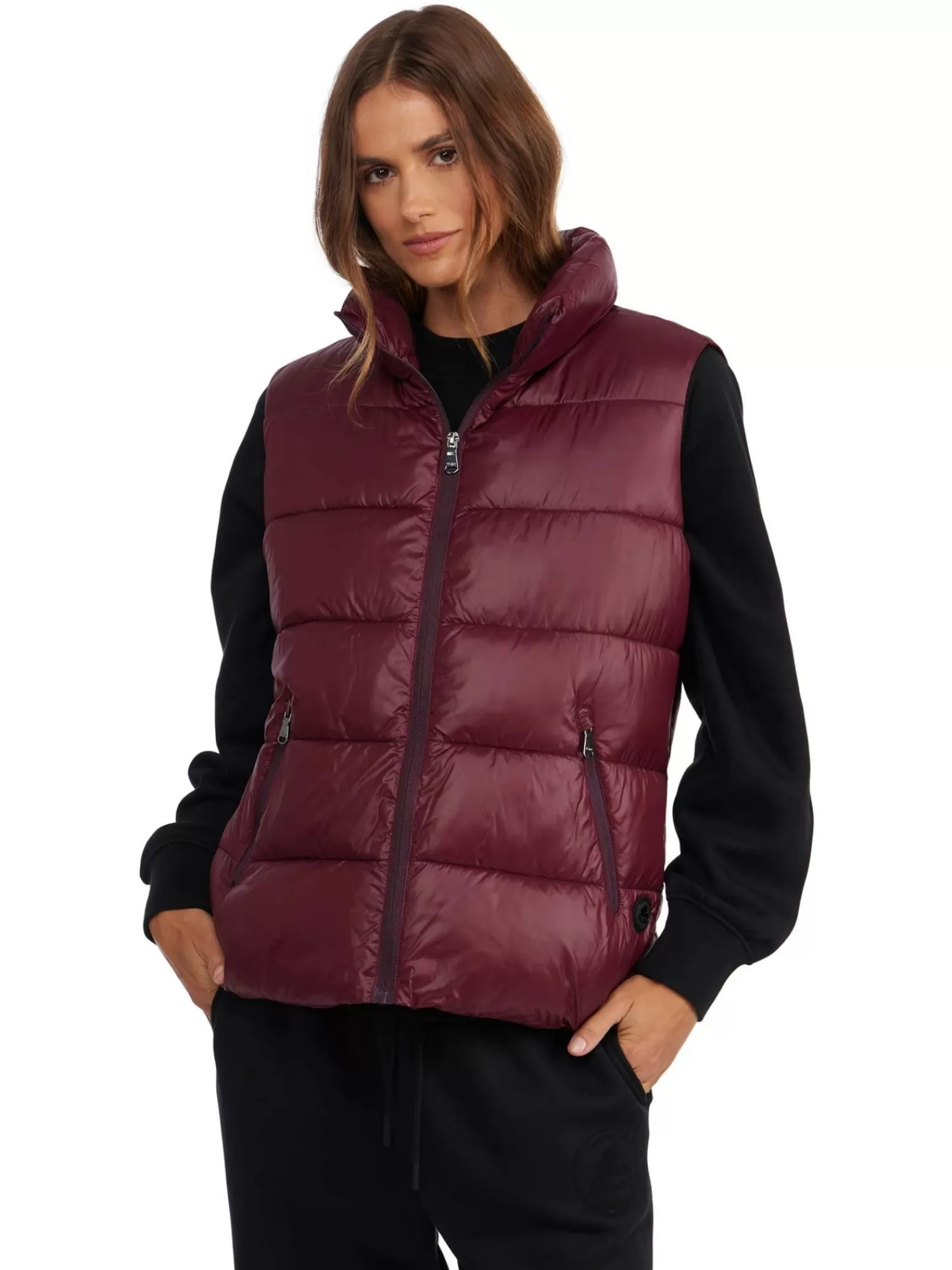 Pajar Matelassés<Felicity Veste Matelasse Compressible Pour Femmes Ox Blood