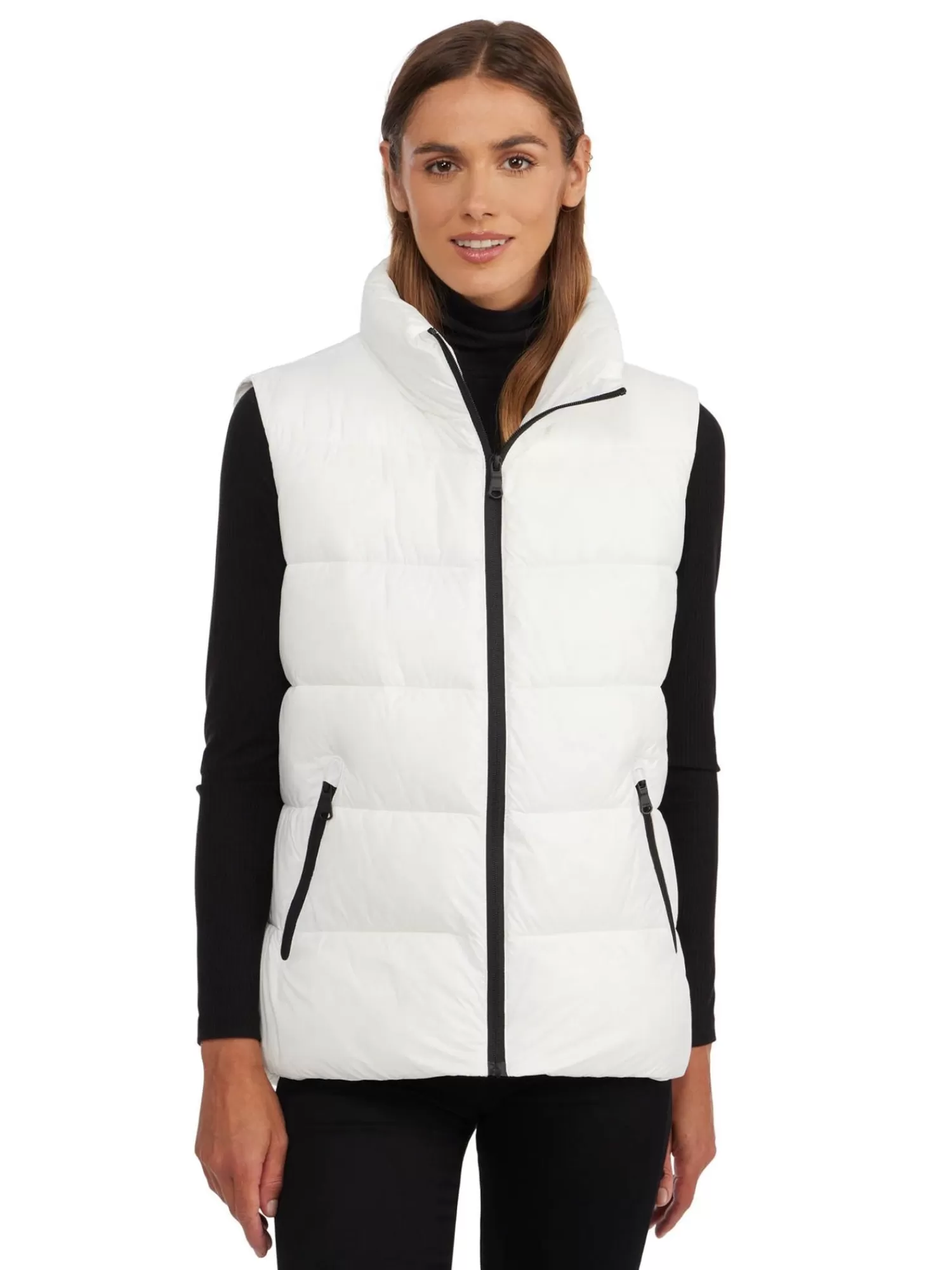 Pajar Matelassés<Felicity Veste Matelasse Compressible Pour Femmes Blanc