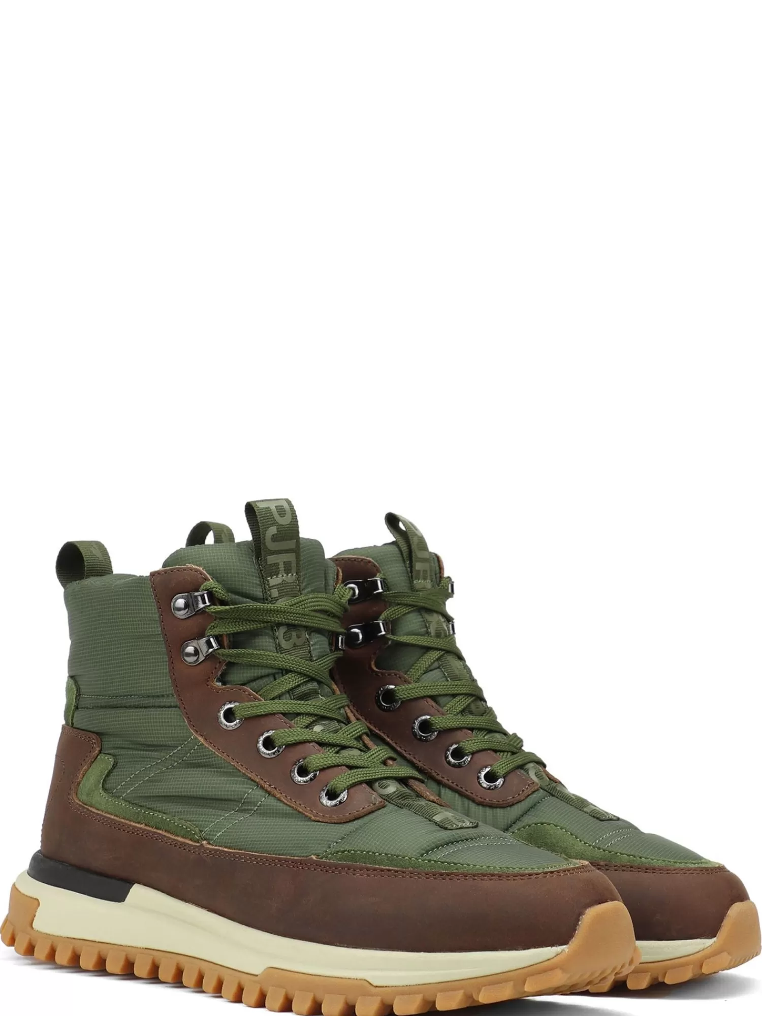 Pajar Bottes D'Hiver<Fero Bottes Espadrilles Pour Hommes Brun Fonce/Militaire