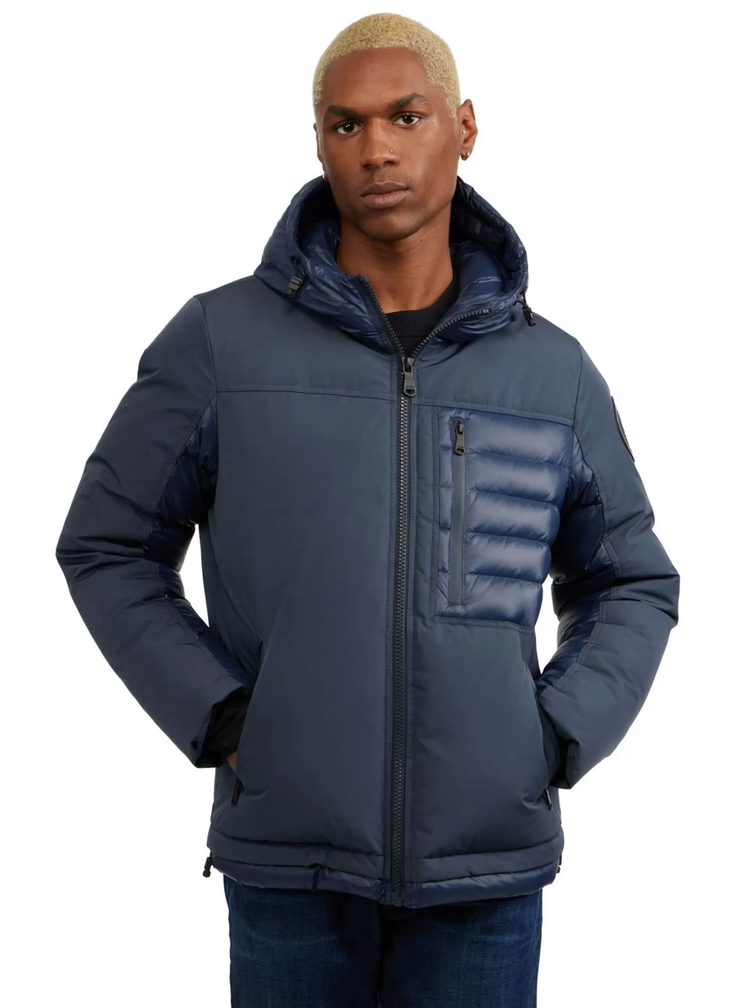 Pajar Matelassés<Hoku Manteau Leger Pour Hommes Bleu Marine