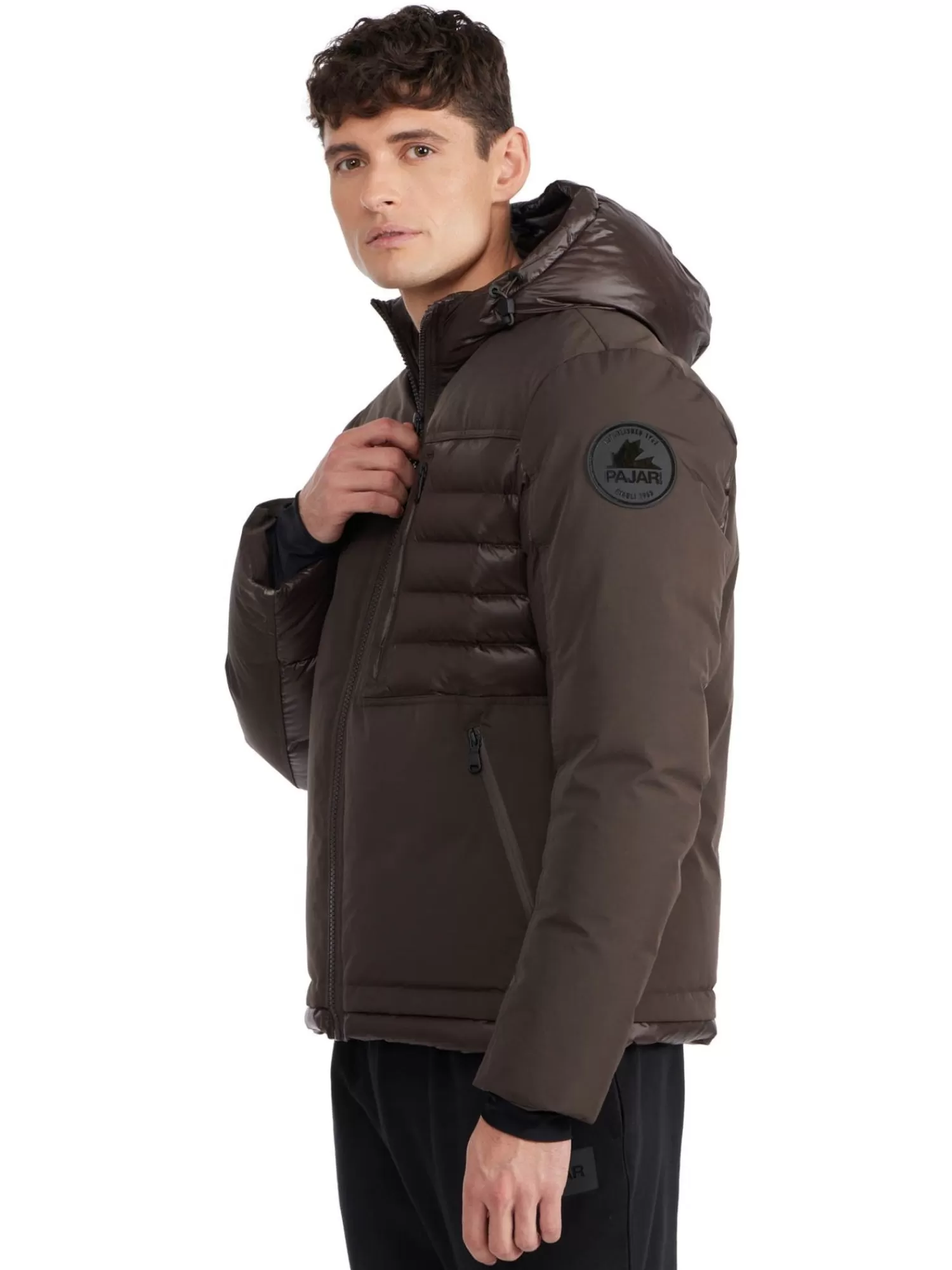 Pajar Matelassés<Hoku Manteau Leger Pour Hommes Dark Oak
