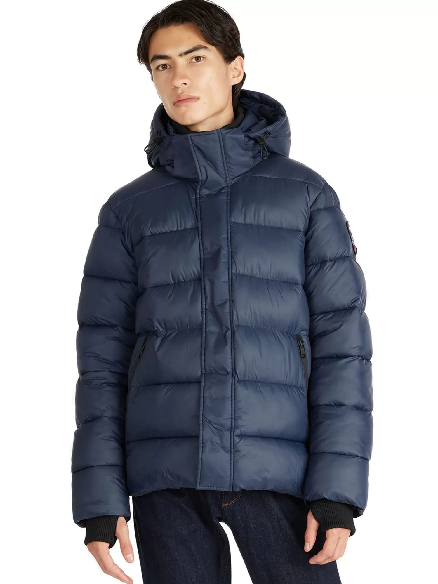 Pajar Matelassés<Jeremiah Manteau Matelasse Pour Hommes Bleu Marine