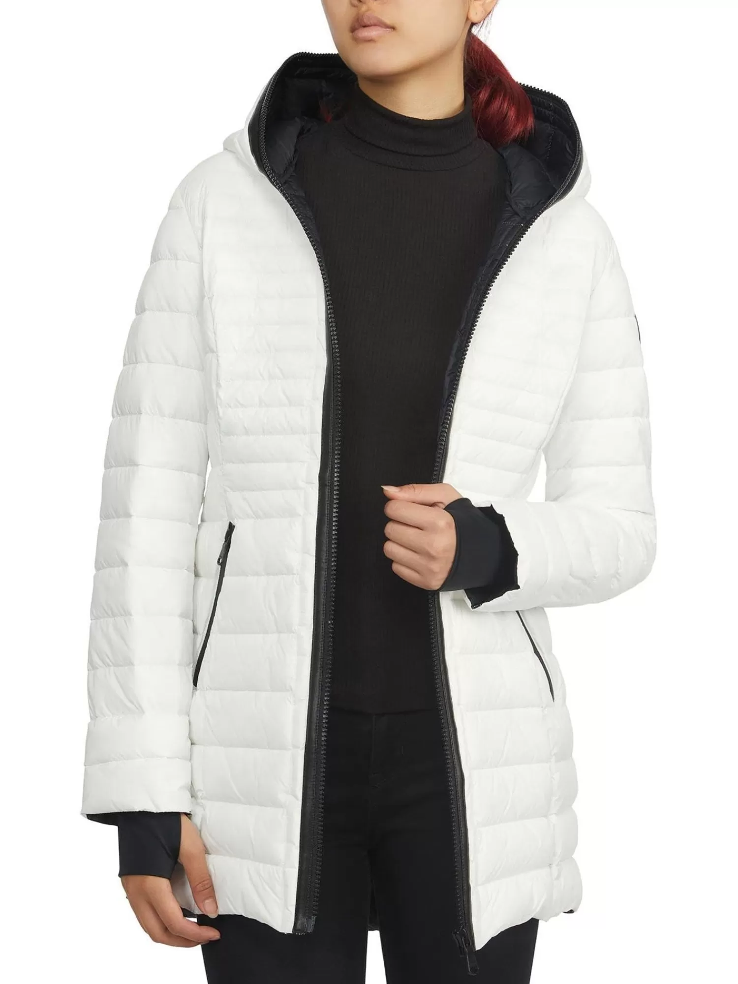 Pajar Matelassés<Lyvien Matelasse Compressible Leger Pour Femmes Blanc