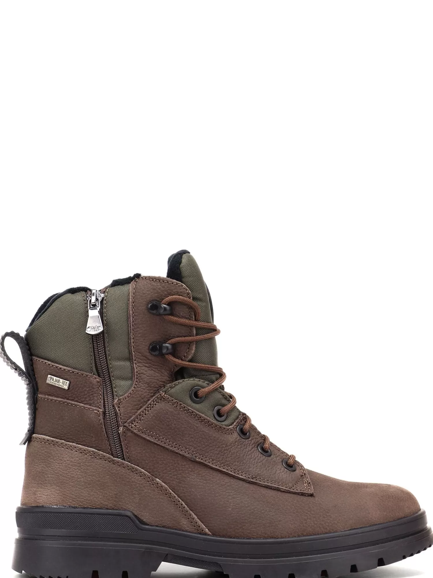 Pajar Bottes D'Hiver<Maddox Botte Pour Hommes Avec Crampons Amovibles Brun Fonce/Militaire