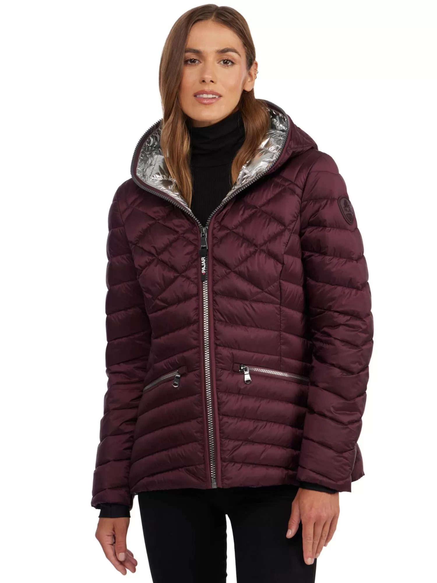 Pajar Matelassés<Nyota Matelasse Leger Compressible Pour Femmes Oxblood