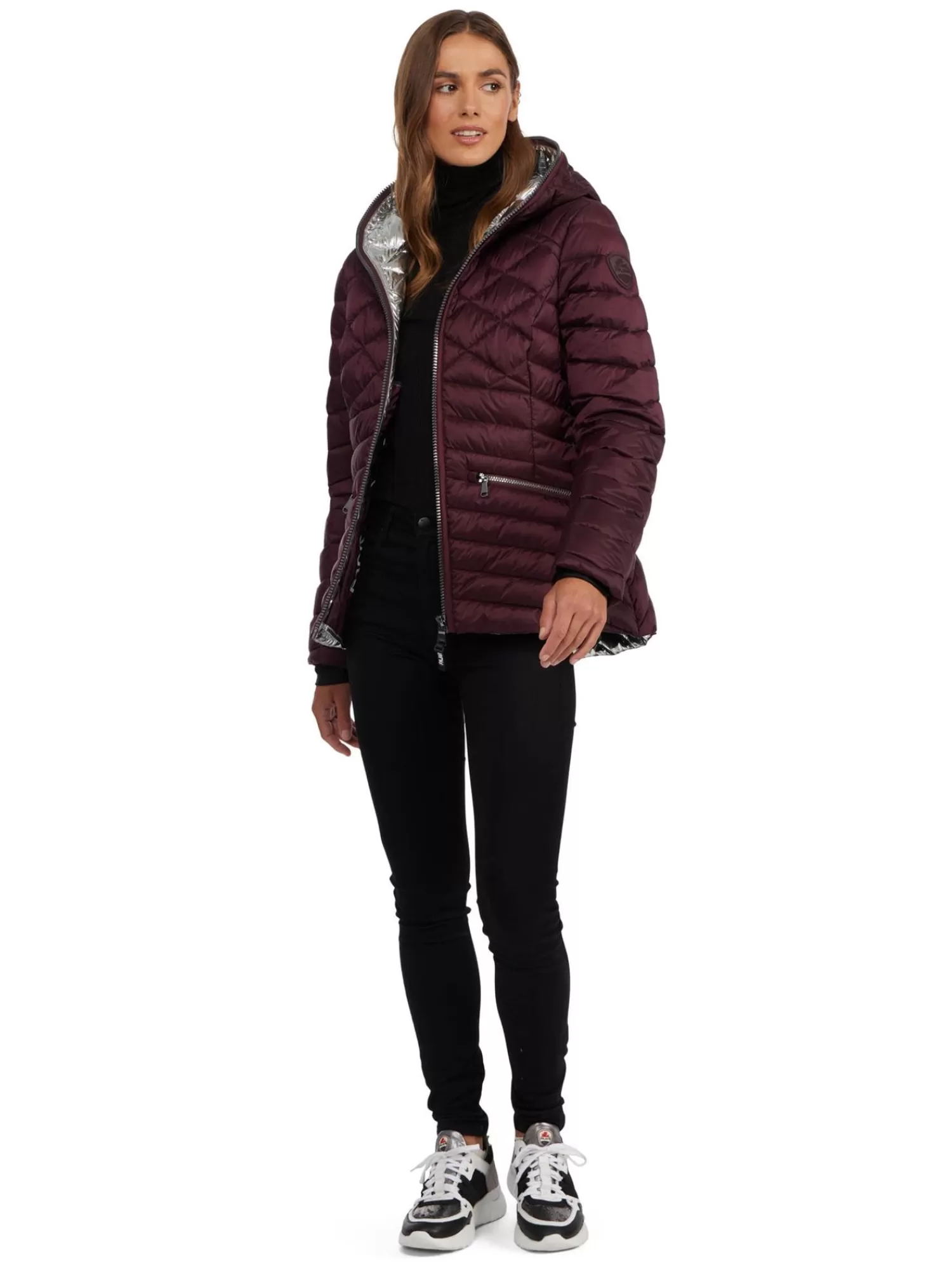 Pajar Matelassés<Nyota Matelasse Leger Compressible Pour Femmes Oxblood