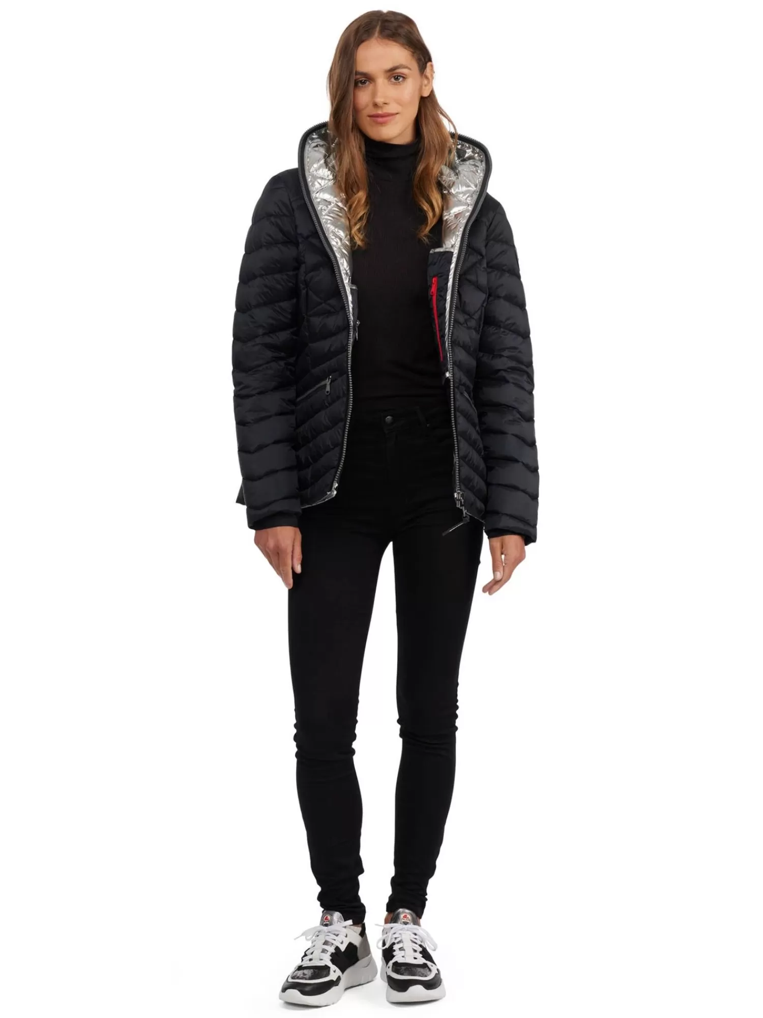 Pajar Matelassés<Nyota Matelasse Leger Compressible Pour Femmes Noir