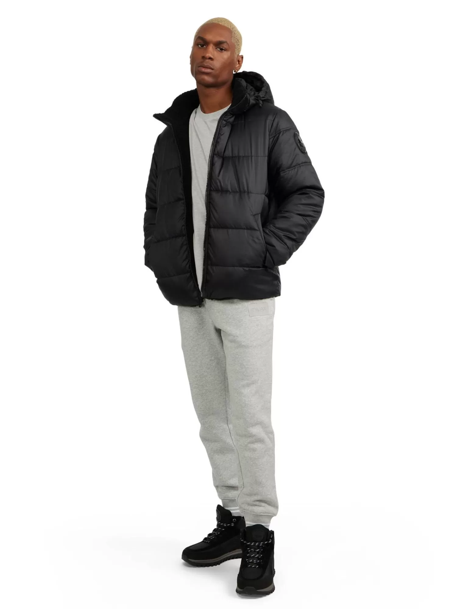 Pajar Matelassés<Orion Matelasse Reversible Pour Hommes Black