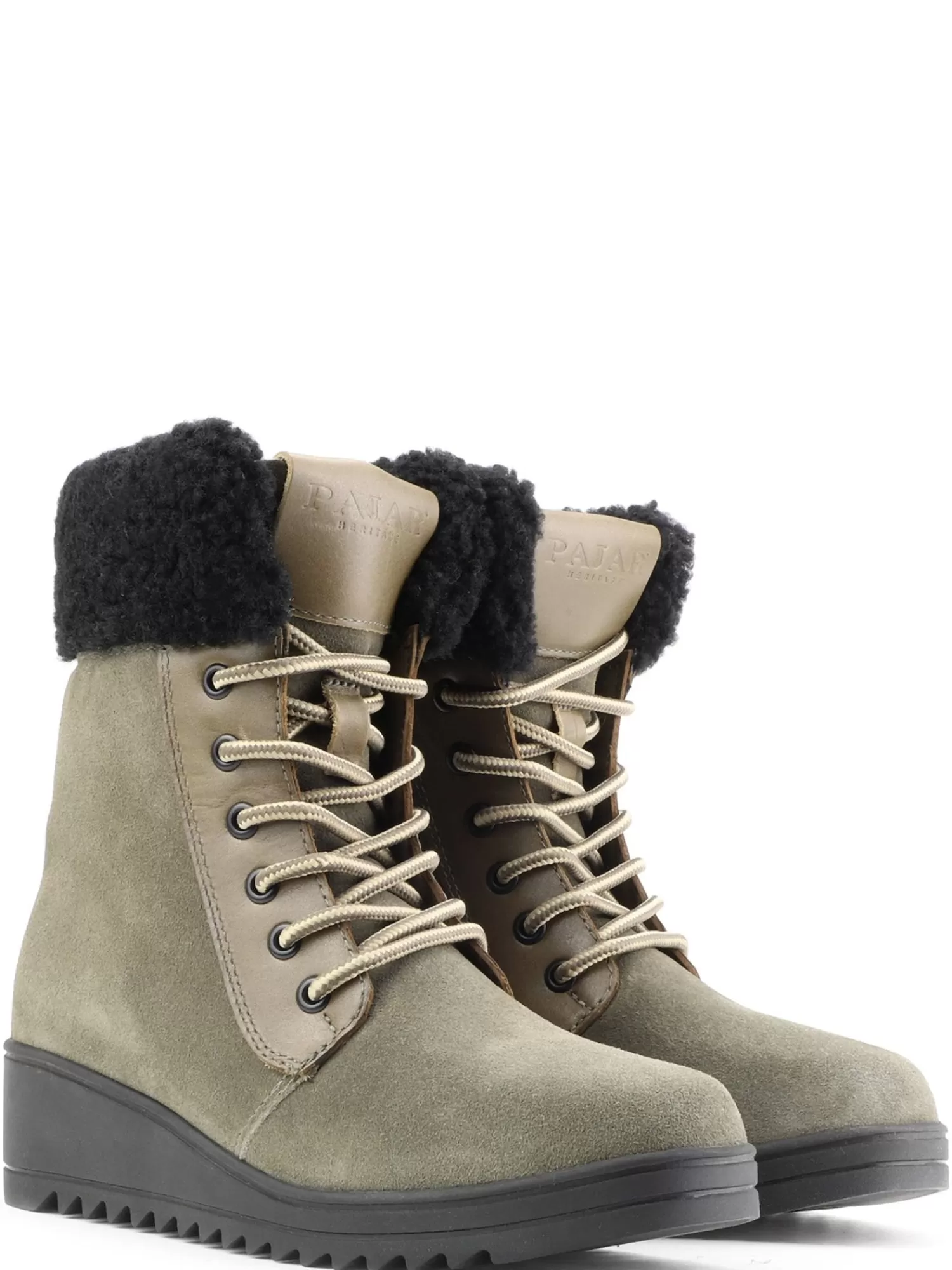 Pajar Bottes Décontractées<Paige Bottine Heritage Pour Femmes Rustique/Noir
