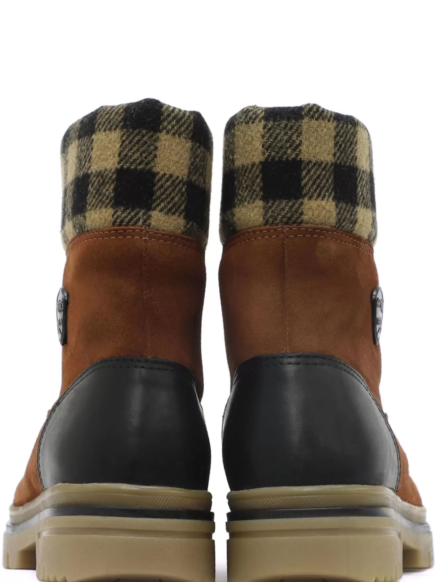 Pajar Bottes D'Hiver<Patch Botte Heritage Pour Femmes Avec Crampons Amovibles Cognac/Noir