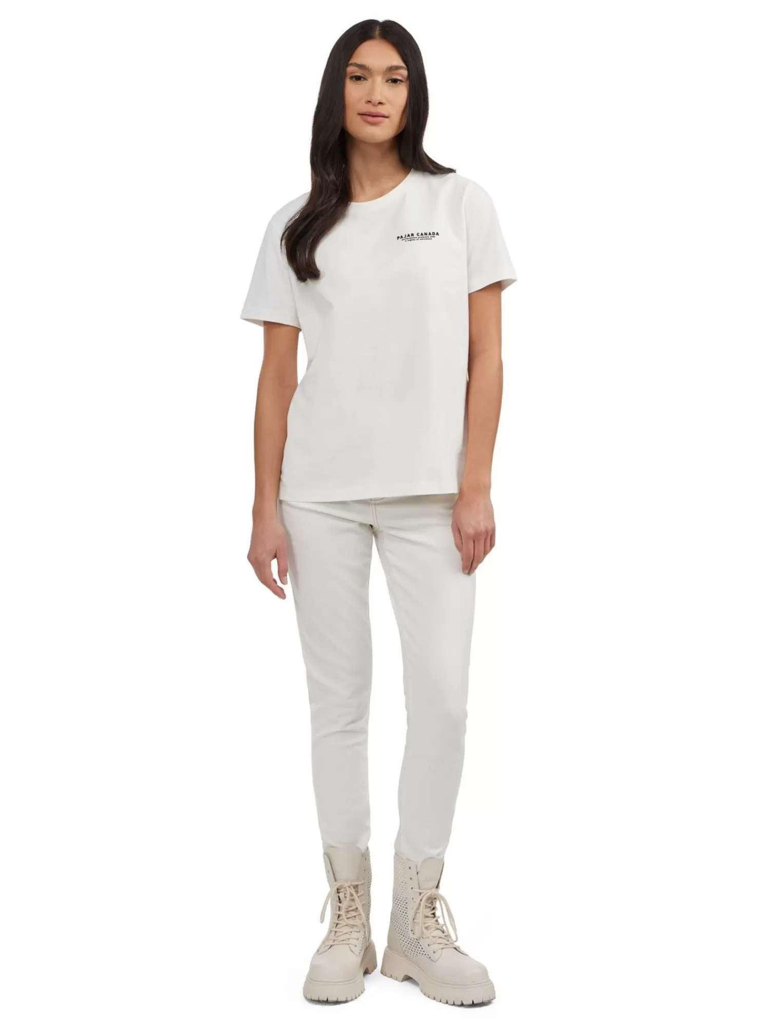 Pajar Hauts<Reed T-Shirt Coupe Parfaite Pour Femmes Blanc