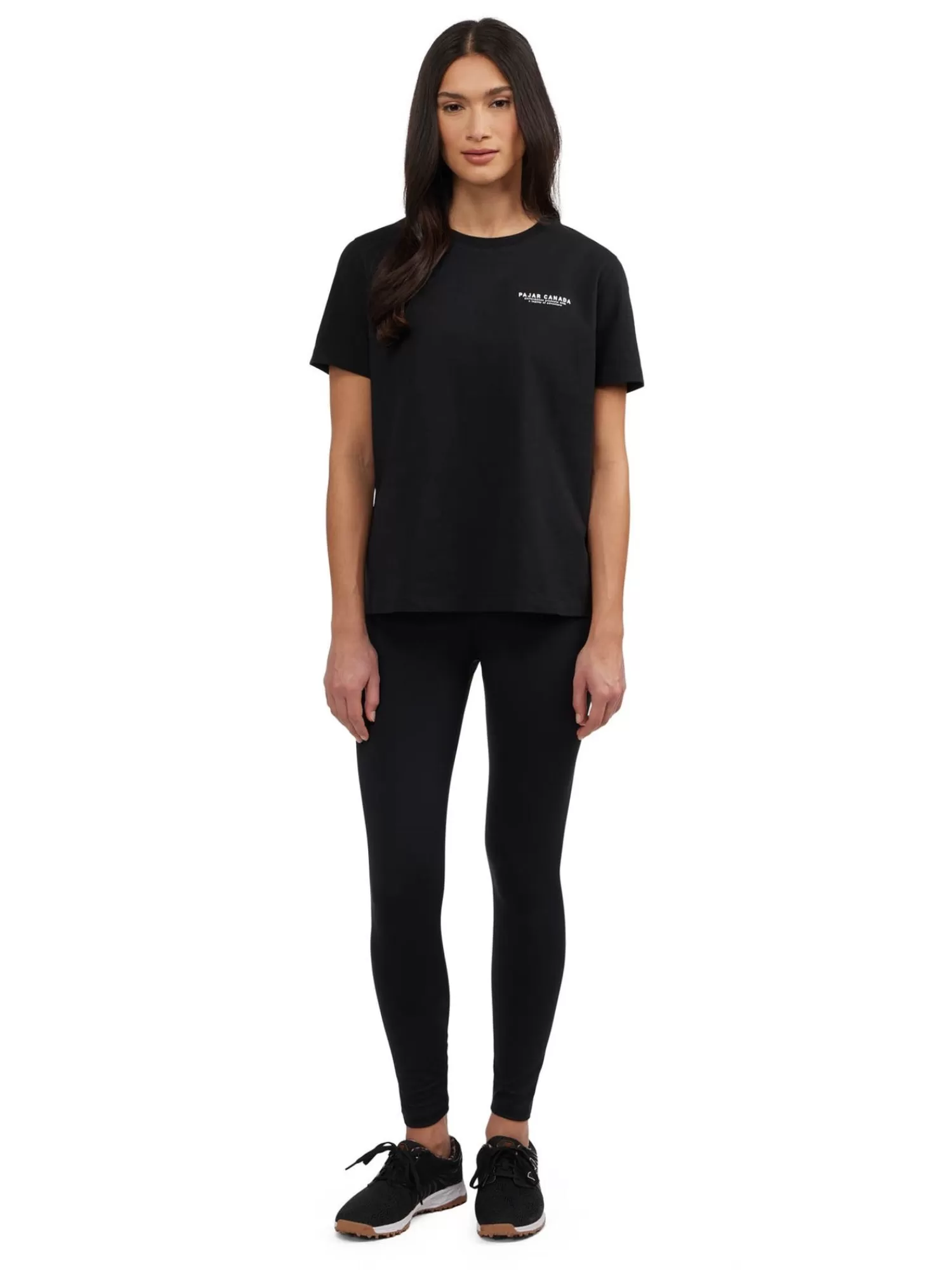 Pajar Hauts<Reed T-Shirt Coupe Parfaite Pour Femmes Noir
