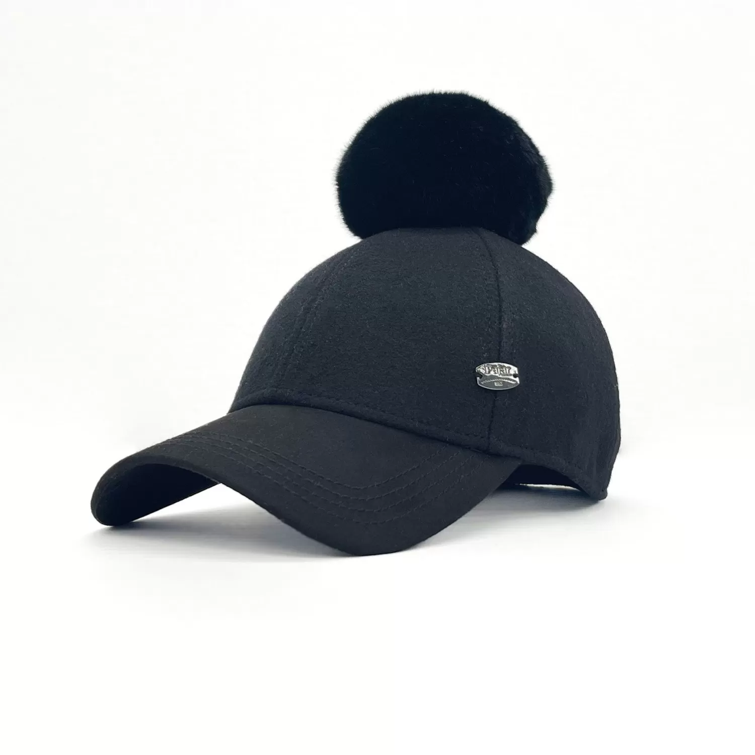 Pajar Chapeaux<Wool Ball Cap Casquette Pour Femmes Noir