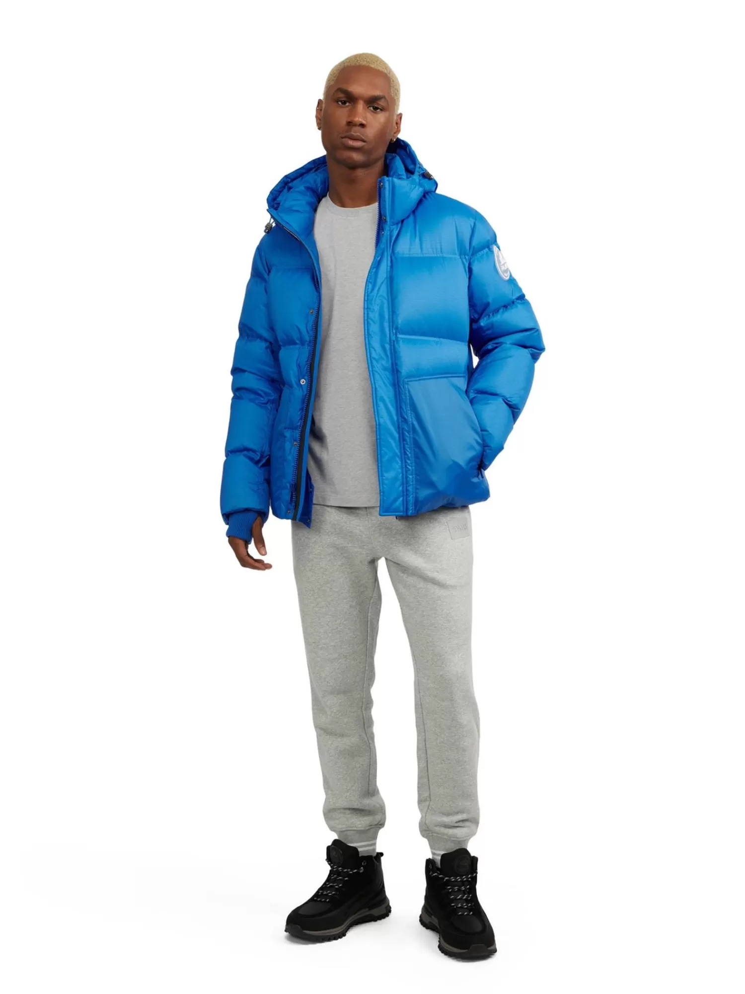 Pajar Matelassés<Zenith Manteau Matelasse Pour Hommes Atlantic Blue