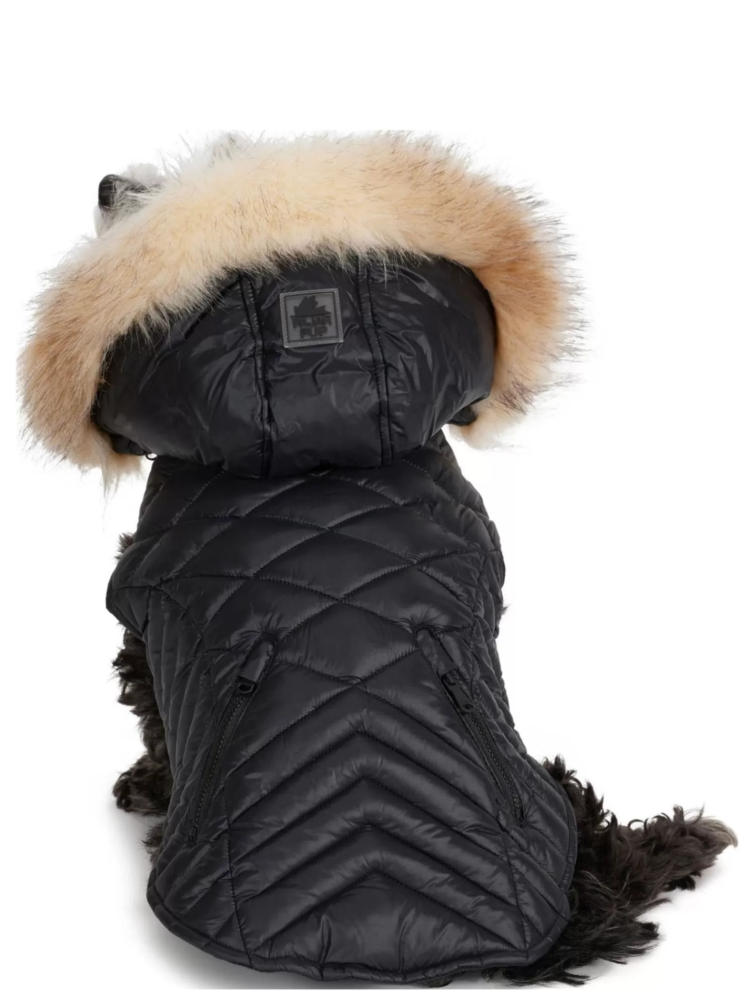 Pajar Manteaux Pour Chiens<Zola Manteau Pour Chiens Avec Contour En Fausse Fourrure Noir